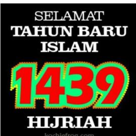 Selamat Tahun Baru 1439 Hijrah