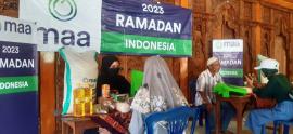 MAA (Muslim Aid Australia) Melalui YWMI Salurkan 106 Paket Sembako untuk Warga Kalurahan Nglegi